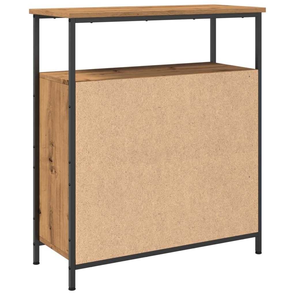 vidaXL Servantă, stejar artizanal, 70x30x80 cm, lemn prelucrat