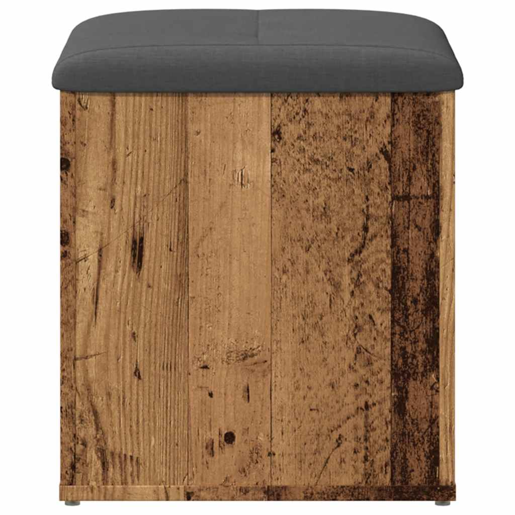 vidaXL Bancă de depozitare din lemn vechi 42x42x45 cm lemn prelucrat vidaXL Bancă de depozitare din lemn vechi 42x42x45 cm lemn prelucrat