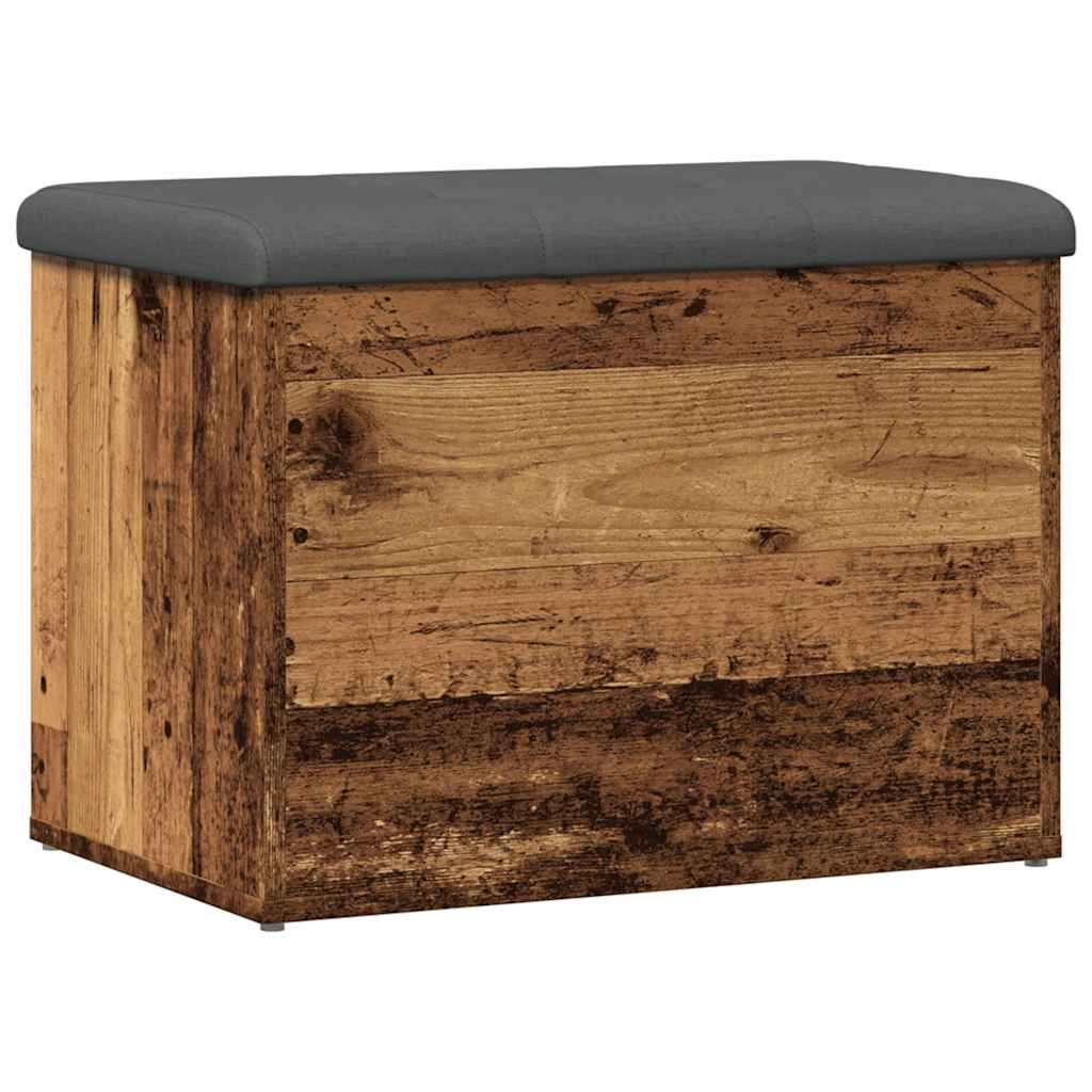 vidaXL Bancă de depozitare din lemn vechi 62x42x45 cm lemn prelucrat vidaXL Bancă de depozitare din lemn vechi 62x42x45 cm lemn prelucrat