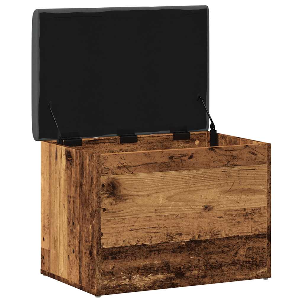 vidaXL Bancă de depozitare din lemn vechi 62x42x45 cm lemn prelucrat vidaXL Bancă de depozitare din lemn vechi 62x42x45 cm lemn prelucrat