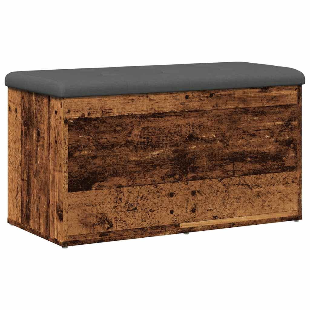 vidaXL Bancă de depozitare,lemn vechi, 82x42x45 cm, lemn prelucrat vidaXL Bancă de depozitare,lemn vechi, 82x42x45 cm, lemn prelucrat