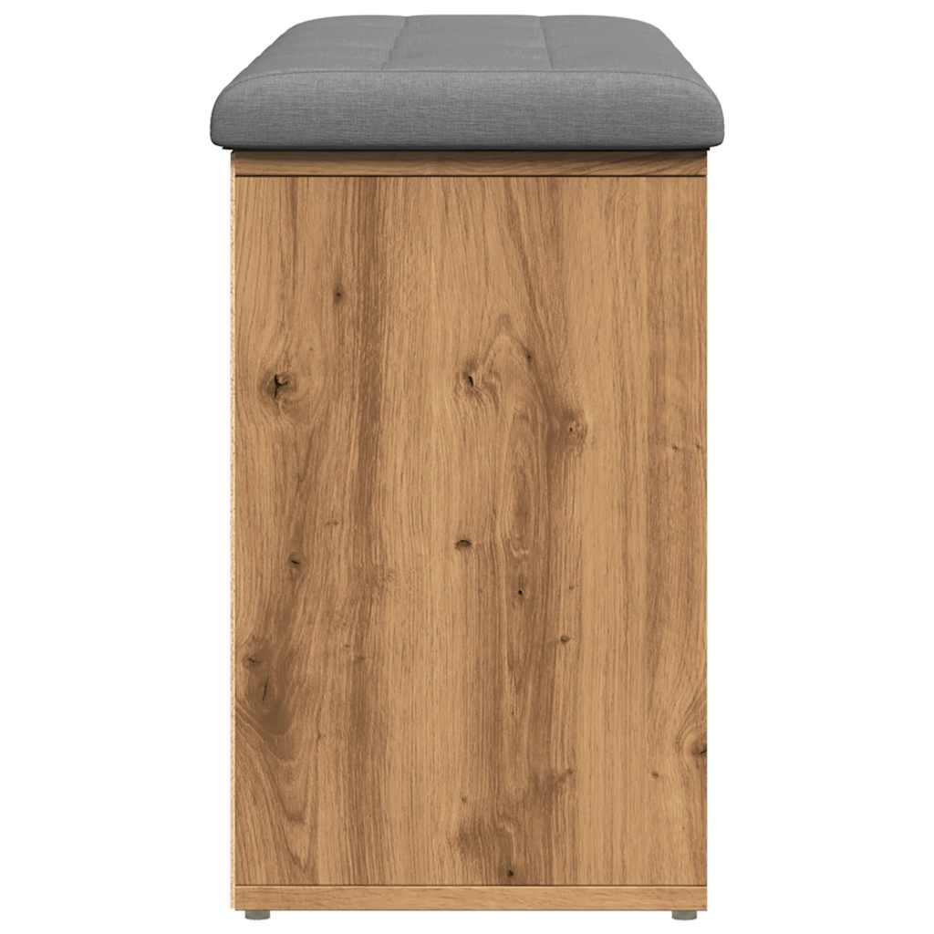 vidaXL Bancă de pantofi stejar artizanal 102x32x50 cm lemn prelucrat vidaXL Bancă de pantofi stejar artizanal 102x32x50 cm lemn prelucrat