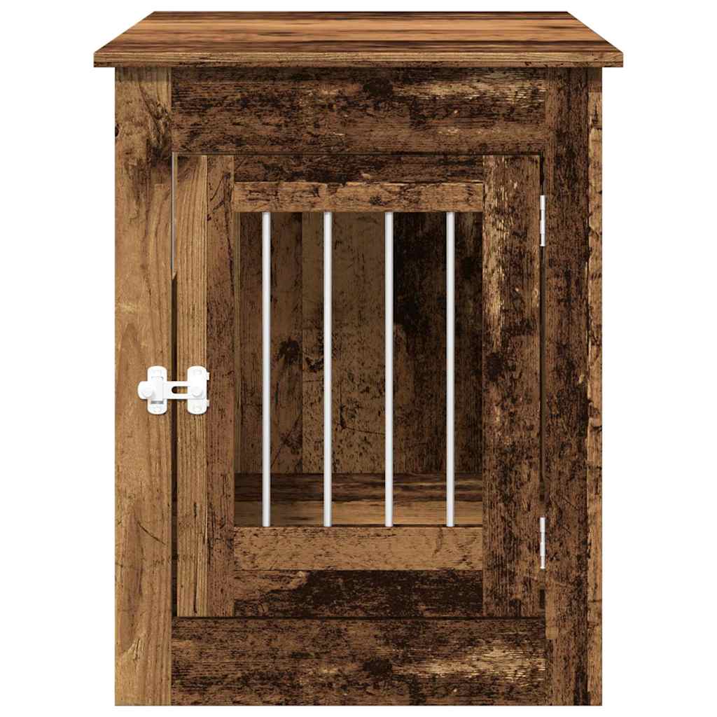 vidaXL Mobilier ladă pentru câini Lemn vechi 55x80x68cm Lemn prelucrat vidaXL Mobilier ladă pentru câini Lemn vechi 55x80x68cm Lemn prelucrat