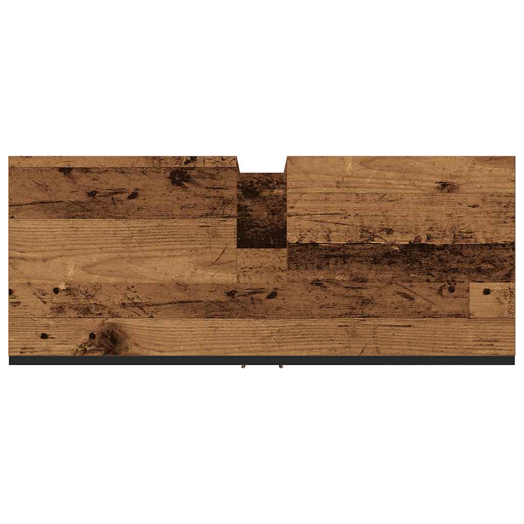 vidaXL Dulap de chiuvetă, lemn vechi, 80x30x60 cm, lemn prelucrat vidaXL Dulap de chiuvetă, lemn vechi, 80x30x60 cm, lemn prelucrat