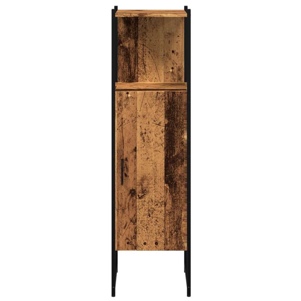 vidaXL Dulap pentru baie, lemn vechi, 33x33x120,5 cm, lemn prelucrat vidaXL Dulap pentru baie, lemn vechi, 33x33x120,5 cm, lemn prelucrat