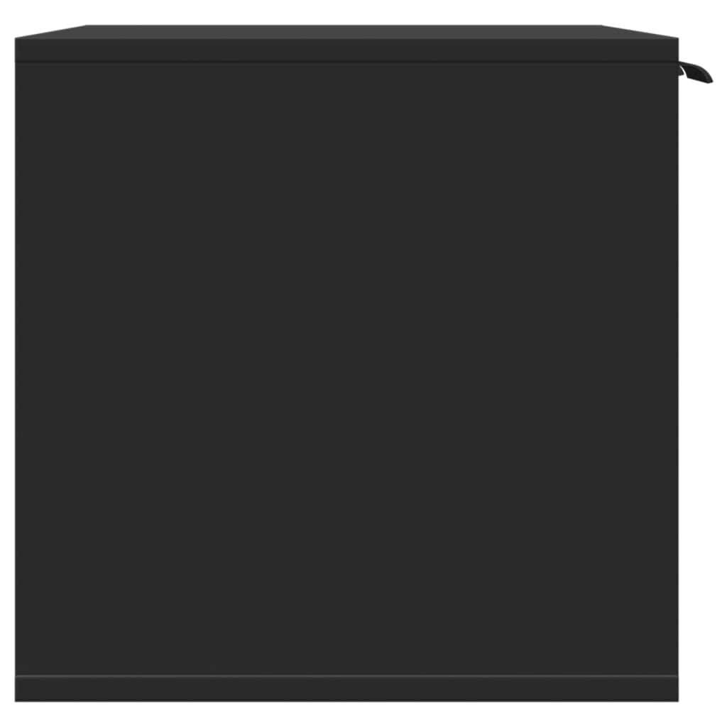 vidaXL Cutie litieră pisici negru 60x40x40 cm lemn prelucrat vidaXL Cutie litieră pisici negru 60x40x40 cm lemn prelucrat