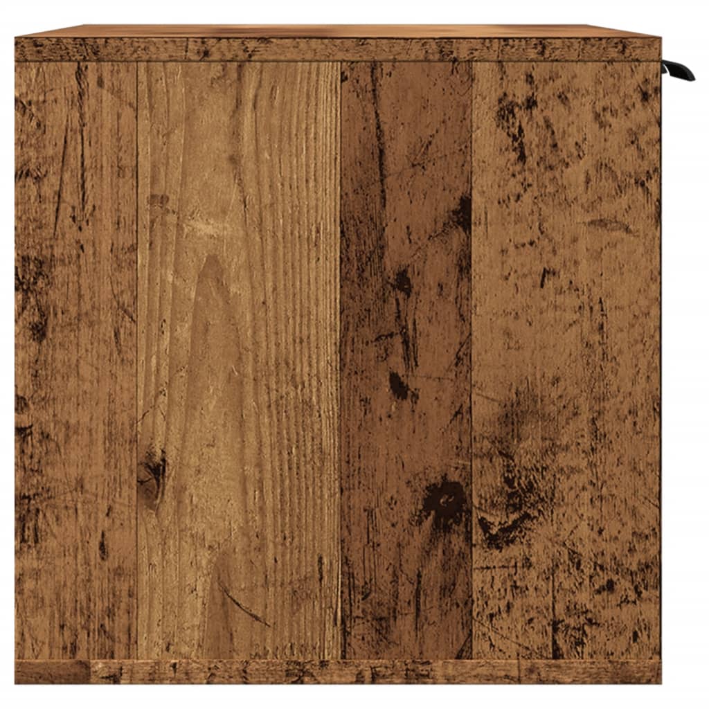 vidaXL Cutie litieră pisici lemn vechi 60x40x40 cm lemn prelucrat vidaXL Cutie litieră pisici lemn vechi 60x40x40 cm lemn prelucrat