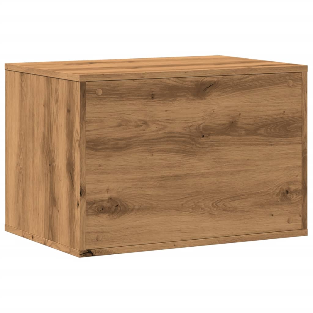 vidaXL Cutie litieră pisici stejar artizanal 60x40x40cm lemn prelucrat