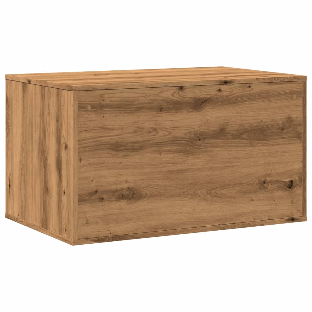 vidaXL Cutie litieră pisici stejar artizanal 80x50x45cm lemn prelucrat