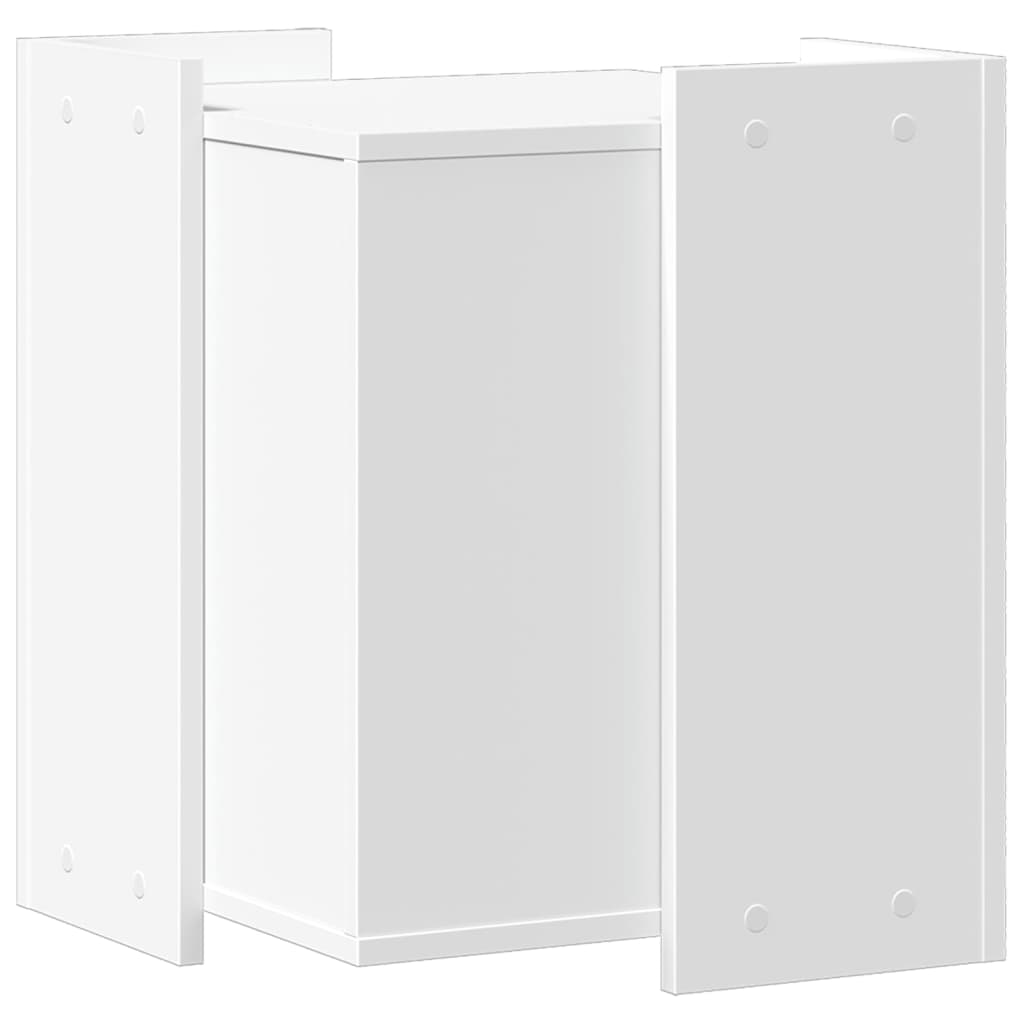 vidaXL Cutie pentru litieră pisici, alb, 42x42x51 cm, lemn prelucrat vidaXL Cutie pentru litieră pisici, alb, 42x42x51 cm, lemn prelucrat