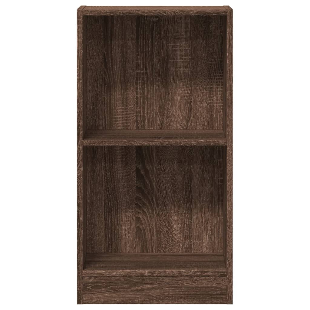 vidaXL Bibliotecă, stejar maro, 40x24x76 cm, lemn prelucrat