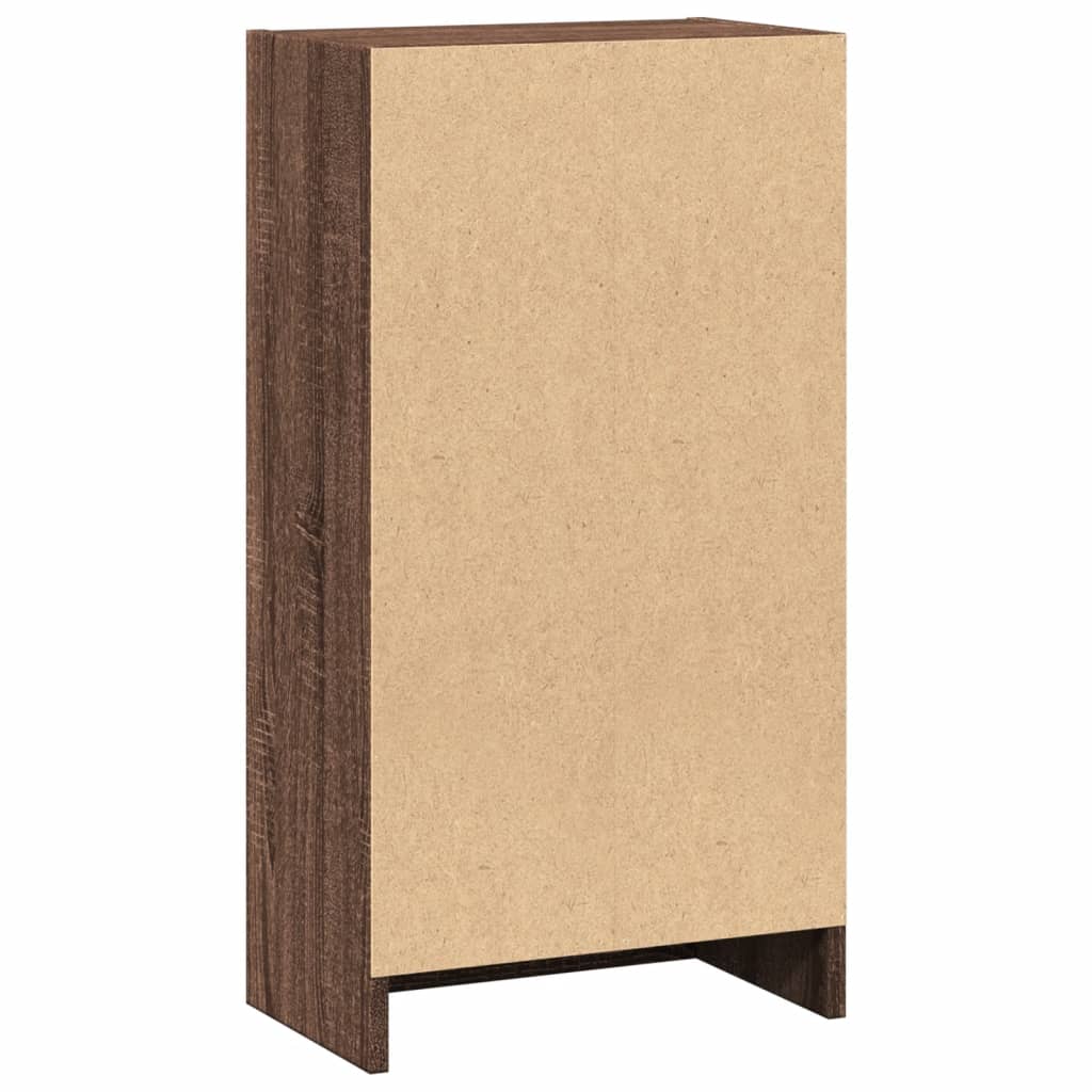 vidaXL Bibliotecă, stejar maro, 40x24x76 cm, lemn prelucrat
