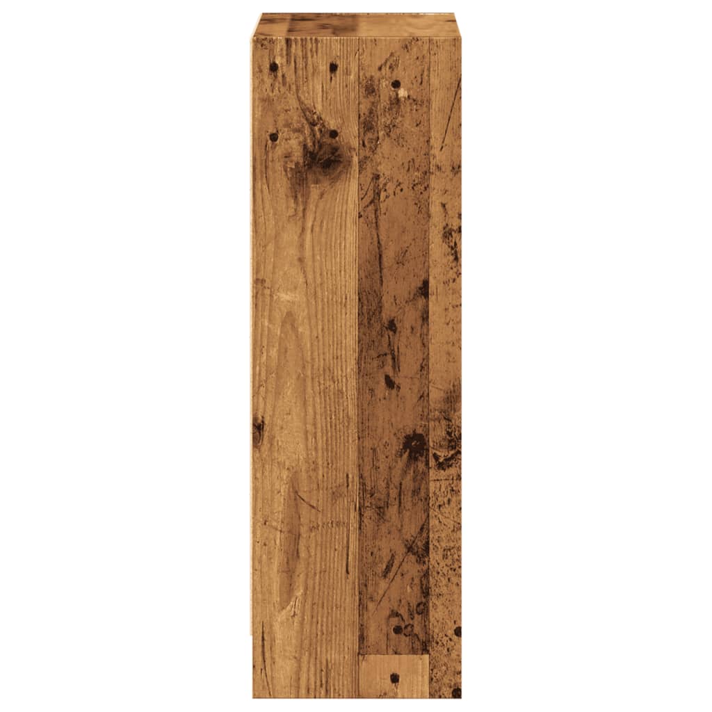 vidaXL Bibliotecă, lemn vechi, 40x24x76 cm, lemn prelucrat vidaXL Bibliotecă, lemn vechi, 40x24x76 cm, lemn prelucrat