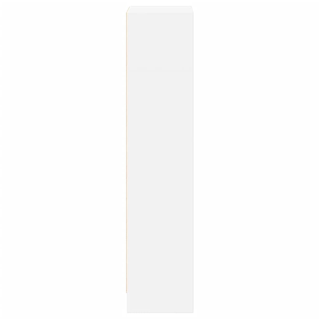 vidaXL Bibliotecă, alb, 40x24x109 cm, lemn prelucrat vidaXL Bibliotecă, alb, 40x24x109 cm, lemn prelucrat