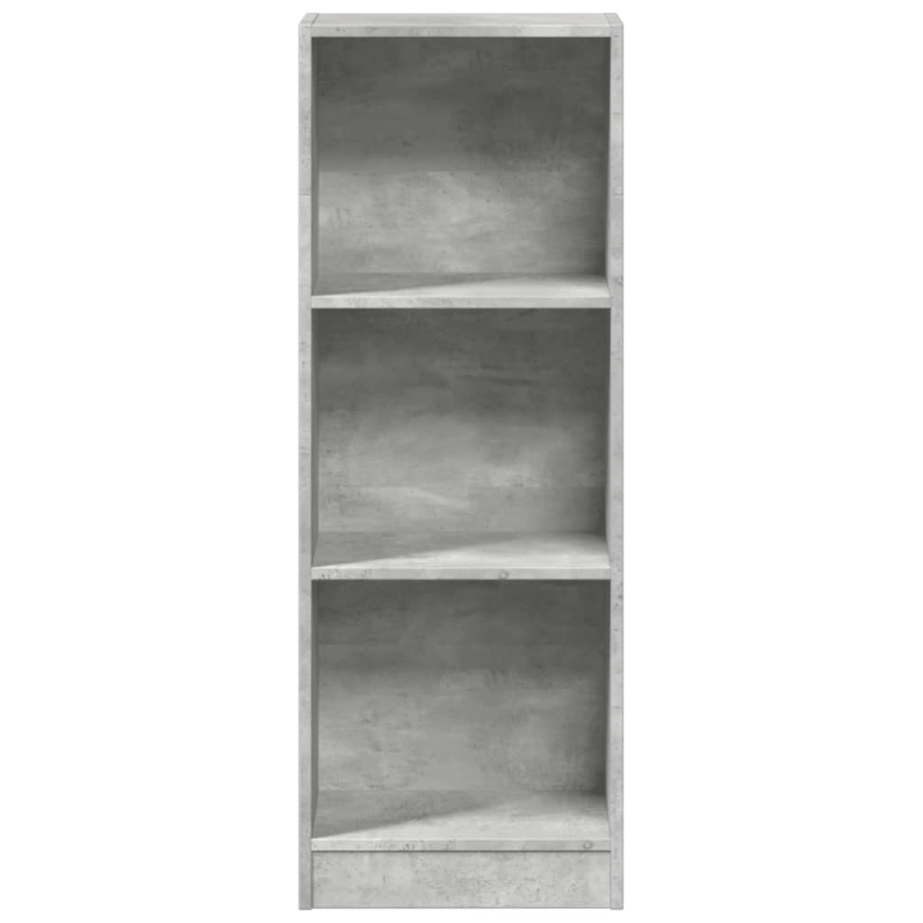 vidaXL Bibliotecă, gri beton, 40x24x109 cm, lemn prelucrat vidaXL Bibliotecă, gri beton, 40x24x109 cm, lemn prelucrat