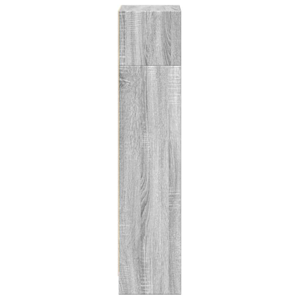 vidaXL Bibliotecă, gri sonoma, 40x24x109 cm, lemn prelucrat vidaXL Bibliotecă, gri sonoma, 40x24x109 cm, lemn prelucrat