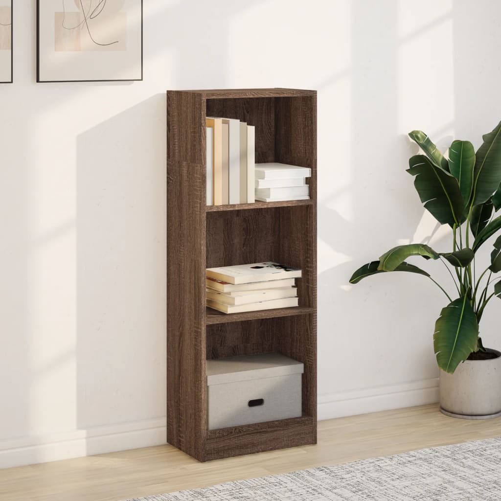 vidaXL Bibliotecă, stejar maro, 40x24x109 cm, lemn prelucrat