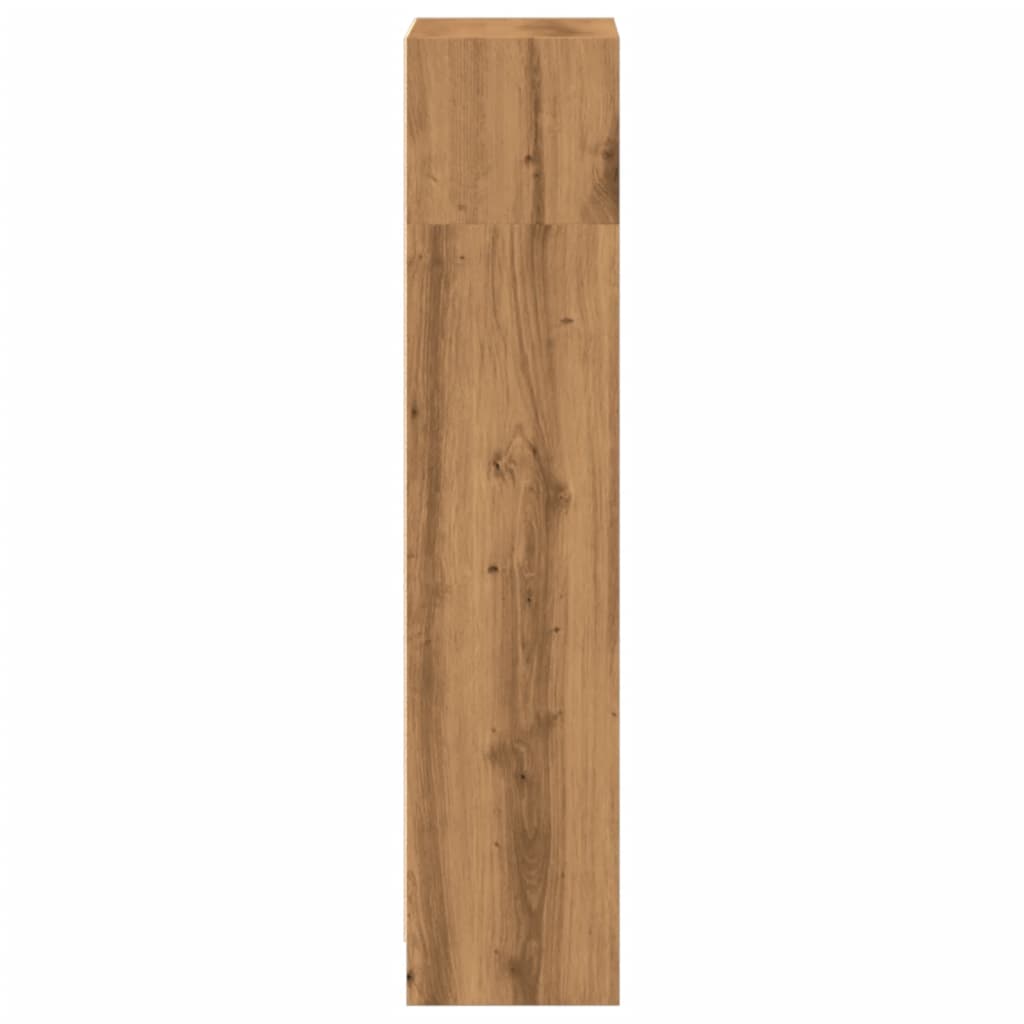 vidaXL Bibliotecă, stejar artizanal, 40x24x109 cm, lemn prelucrat vidaXL Bibliotecă, stejar artizanal, 40x24x109 cm, lemn prelucrat