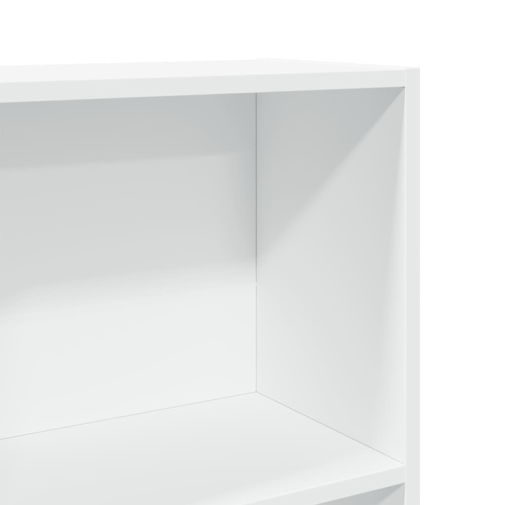 vidaXL Bibliotecă, alb, 40x24x143 cm, lemn prelucrat vidaXL Bibliotecă, alb, 40x24x143 cm, lemn prelucrat