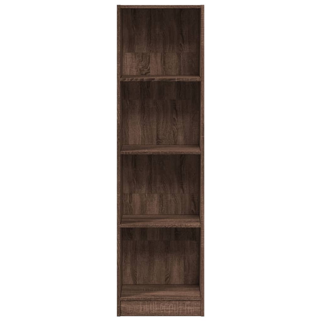 vidaXL Bibliotecă, stejar maro, 40x24x143 cm, lemn prelucrat