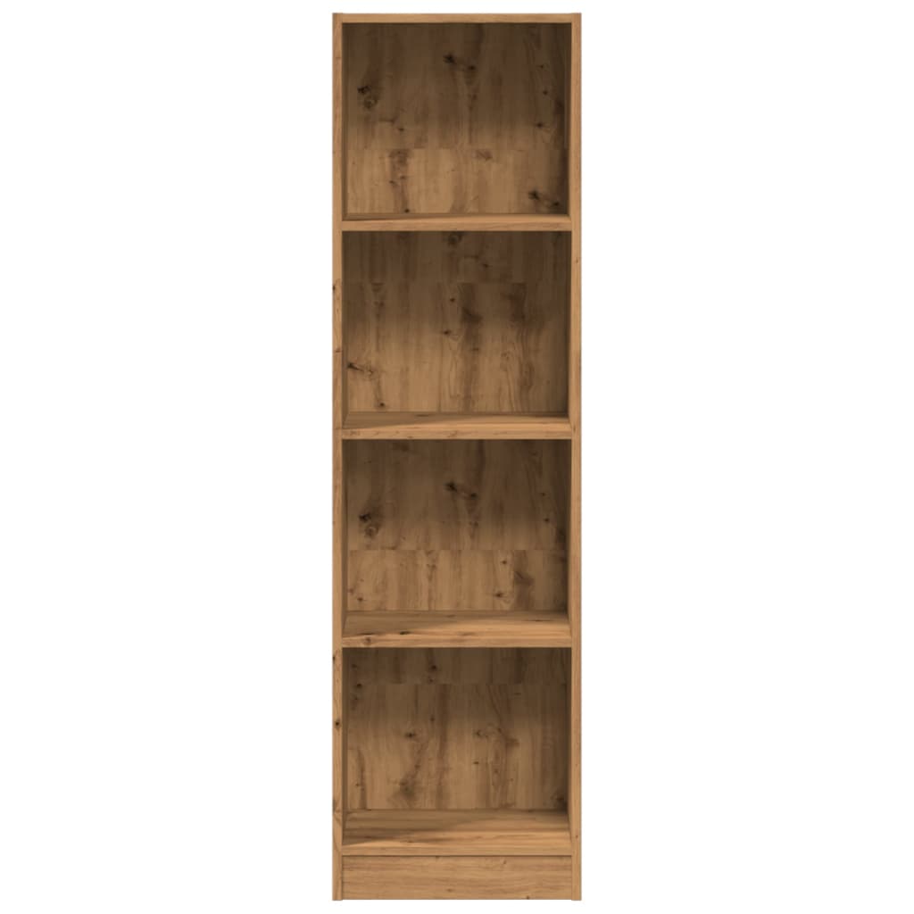 vidaXL Bibliotecă, stejar artizanal, 40x24x143 cm, lemn prelucrat vidaXL Bibliotecă, stejar artizanal, 40x24x143 cm, lemn prelucrat