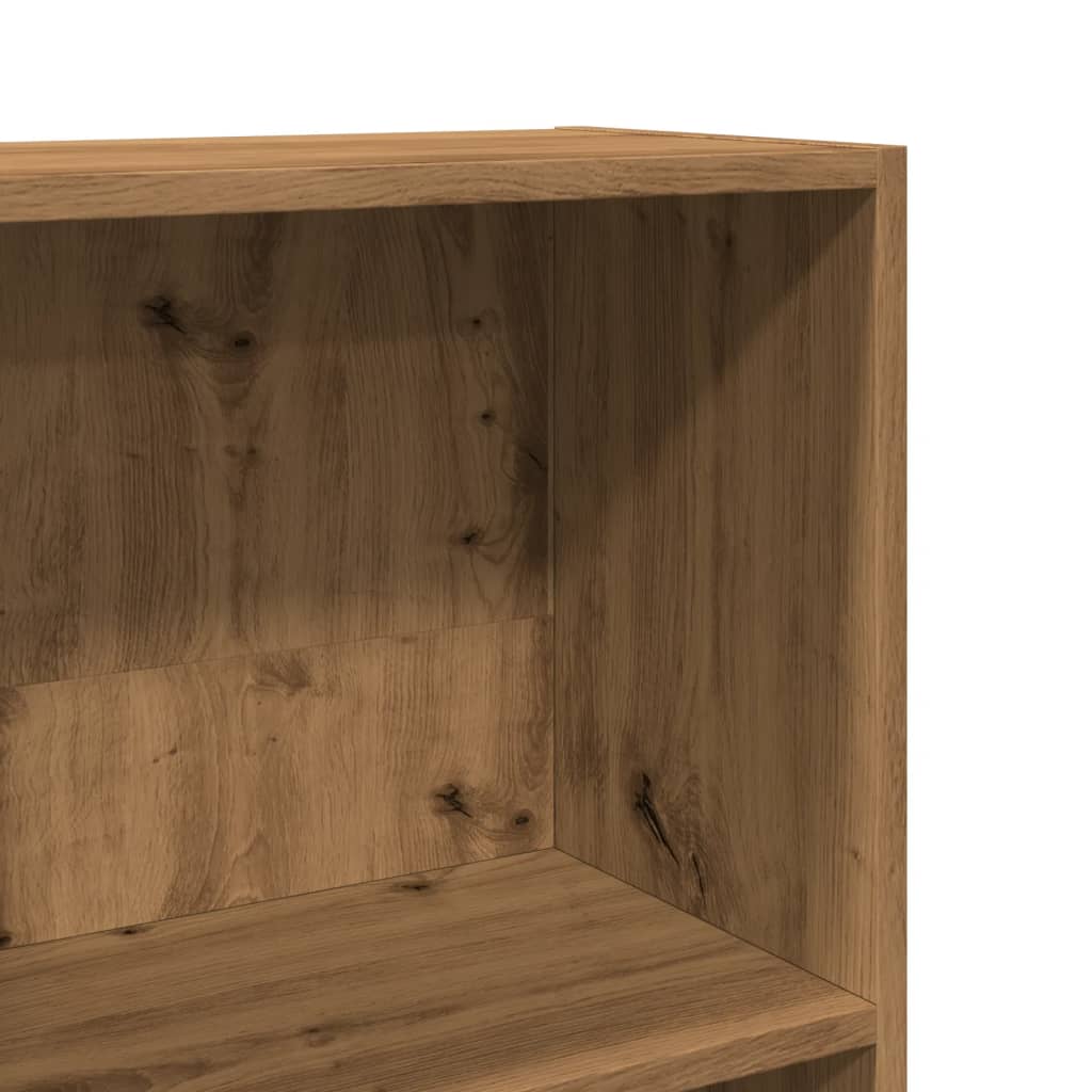 vidaXL Bibliotecă, stejar artizanal, 40x24x143 cm, lemn prelucrat vidaXL Bibliotecă, stejar artizanal, 40x24x143 cm, lemn prelucrat