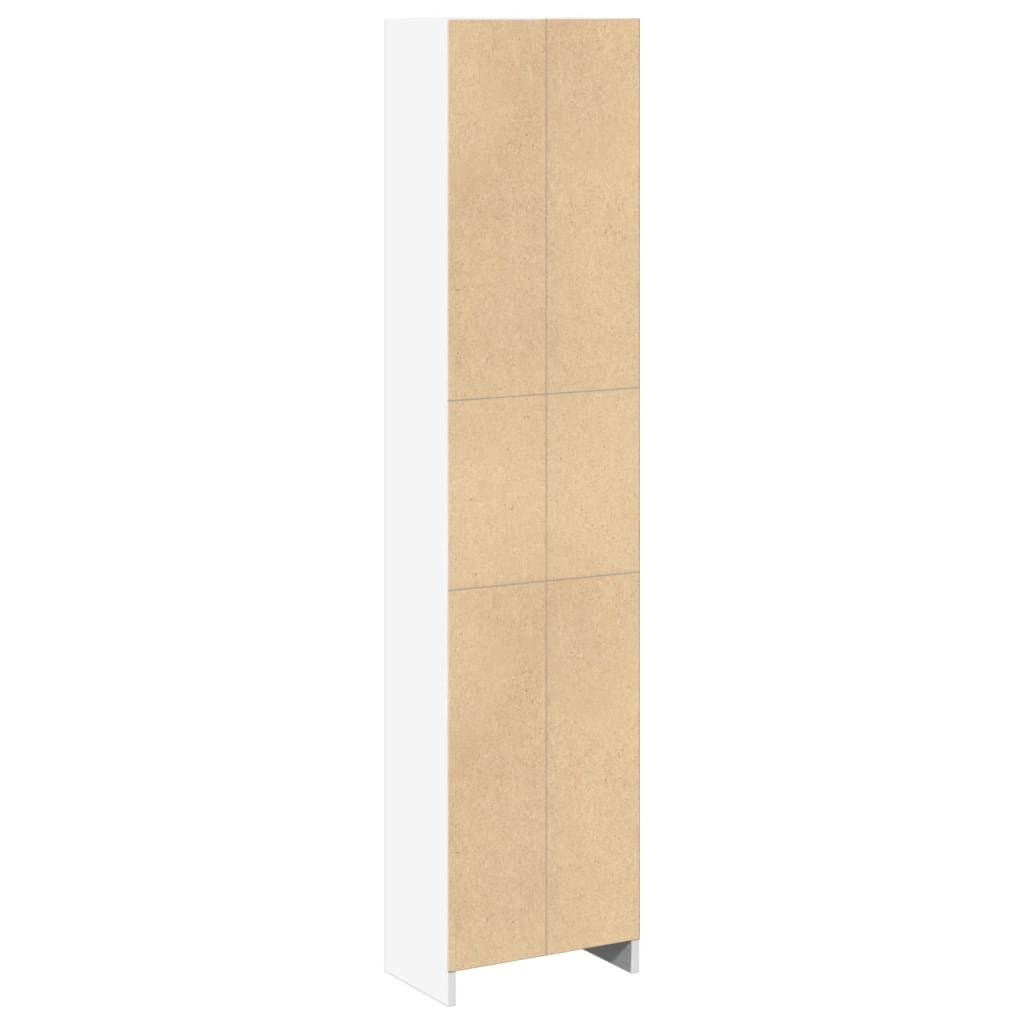vidaXL Bibliotecă, alb, 40x24x176 cm, lemn prelucrat vidaXL Bibliotecă, alb, 40x24x176 cm, lemn prelucrat