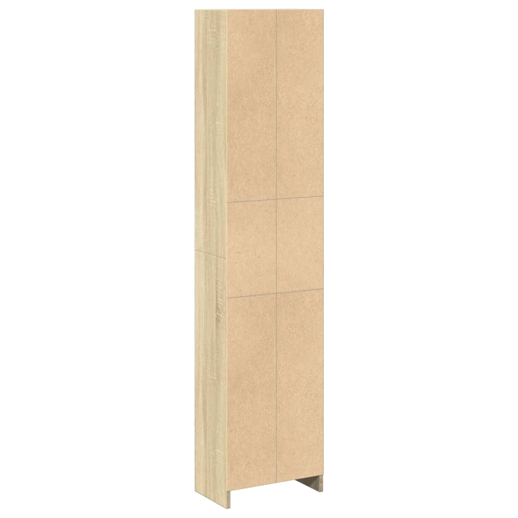 vidaXL Bibliotecă, stejar sonoma, 40x24x176 cm, lemn prelucrat vidaXL Bibliotecă, stejar sonoma, 40x24x176 cm, lemn prelucrat