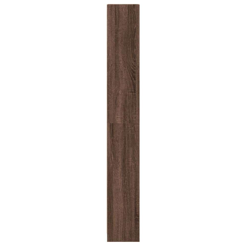 vidaXL Bibliotecă, stejar maro, 40x24x176 cm, lemn prelucrat