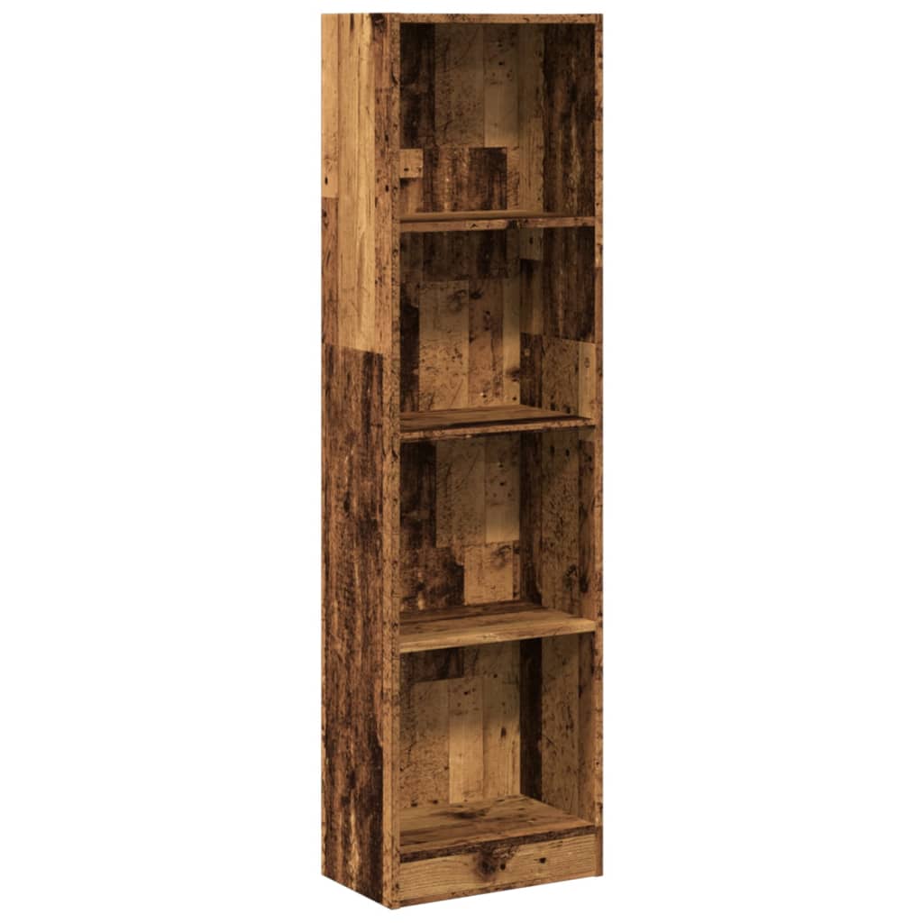 vidaXL Bibliotecă, lemn vechi, 40x24x176 cm, lemn prelucrat