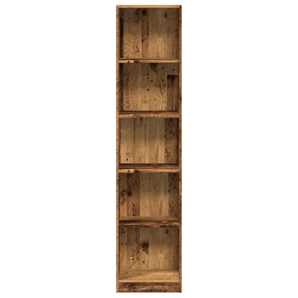 vidaXL Bibliotecă, lemn vechi, 40x24x176 cm, lemn prelucrat