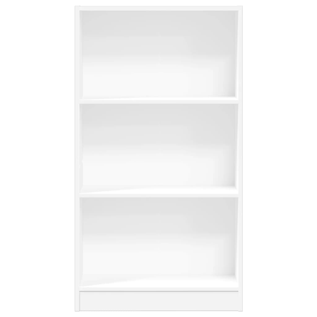 vidaXL Bibliotecă, alb, 60x24x109 cm, lemn prelucrat vidaXL Bibliotecă, alb, 60x24x109 cm, lemn prelucrat
