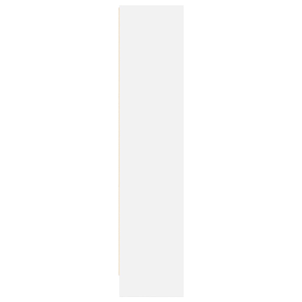 vidaXL Bibliotecă, alb, 60x24x109 cm, lemn prelucrat vidaXL Bibliotecă, alb, 60x24x109 cm, lemn prelucrat