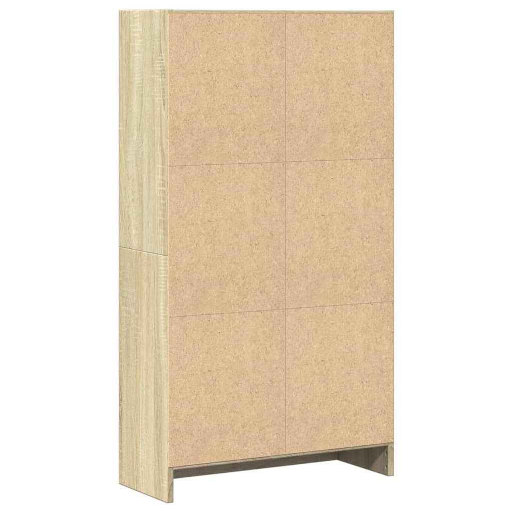 vidaXL Bibliotecă, stejar sonoma, 60x24x109 cm, lemn prelucrat vidaXL Bibliotecă, stejar sonoma, 60x24x109 cm, lemn prelucrat