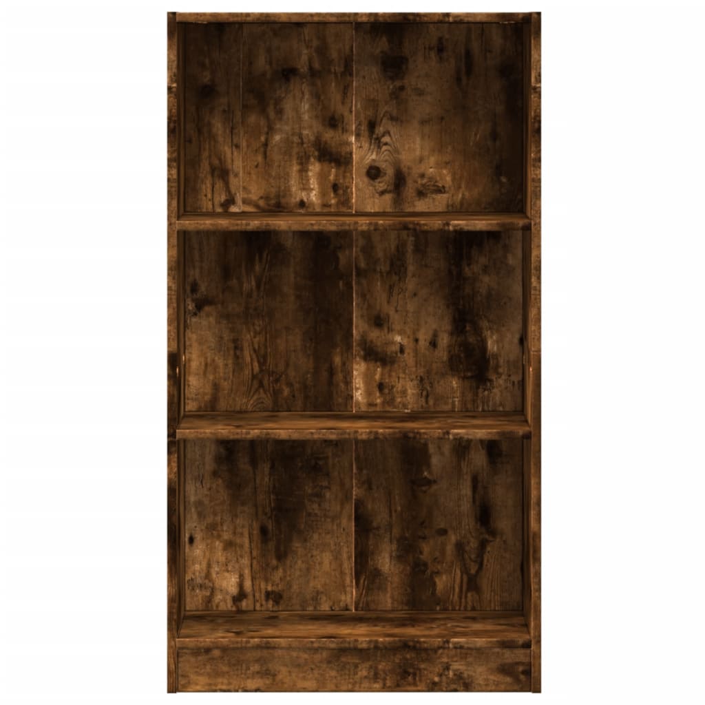 vidaXL Bibliotecă, stejar fumuriu, 60x24x109 cm, lemn prelucrat vidaXL Bibliotecă, stejar fumuriu, 60x24x109 cm, lemn prelucrat