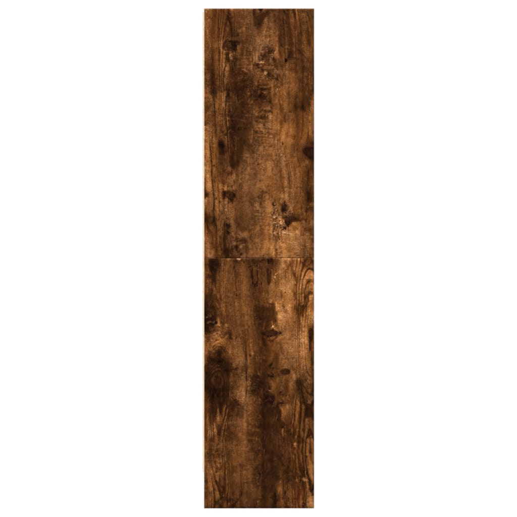 vidaXL Bibliotecă, stejar fumuriu, 60x24x109 cm, lemn prelucrat vidaXL Bibliotecă, stejar fumuriu, 60x24x109 cm, lemn prelucrat