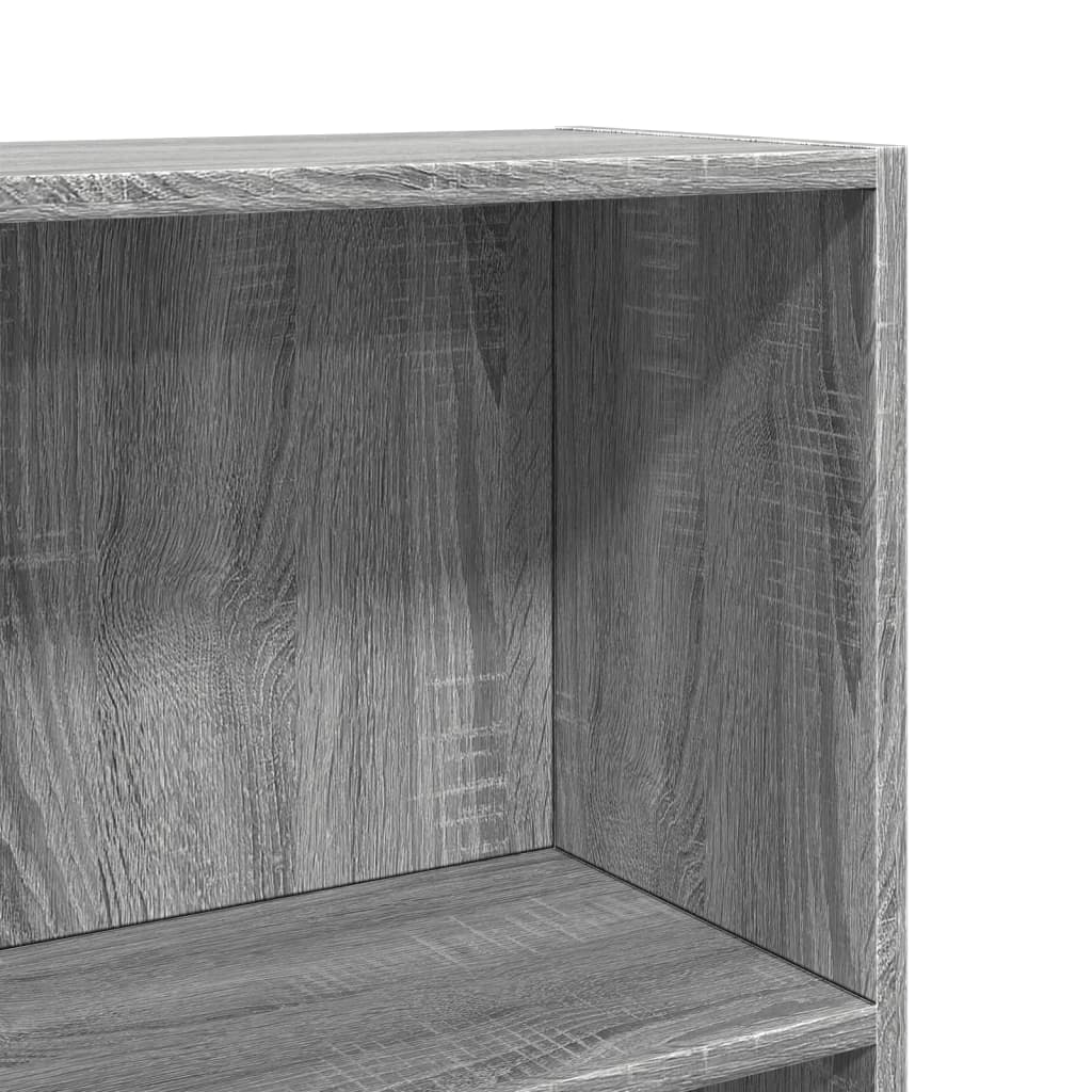 vidaXL Bibliotecă, gri sonoma, 60x24x109 cm, lemn prelucrat vidaXL Bibliotecă, gri sonoma, 60x24x109 cm, lemn prelucrat