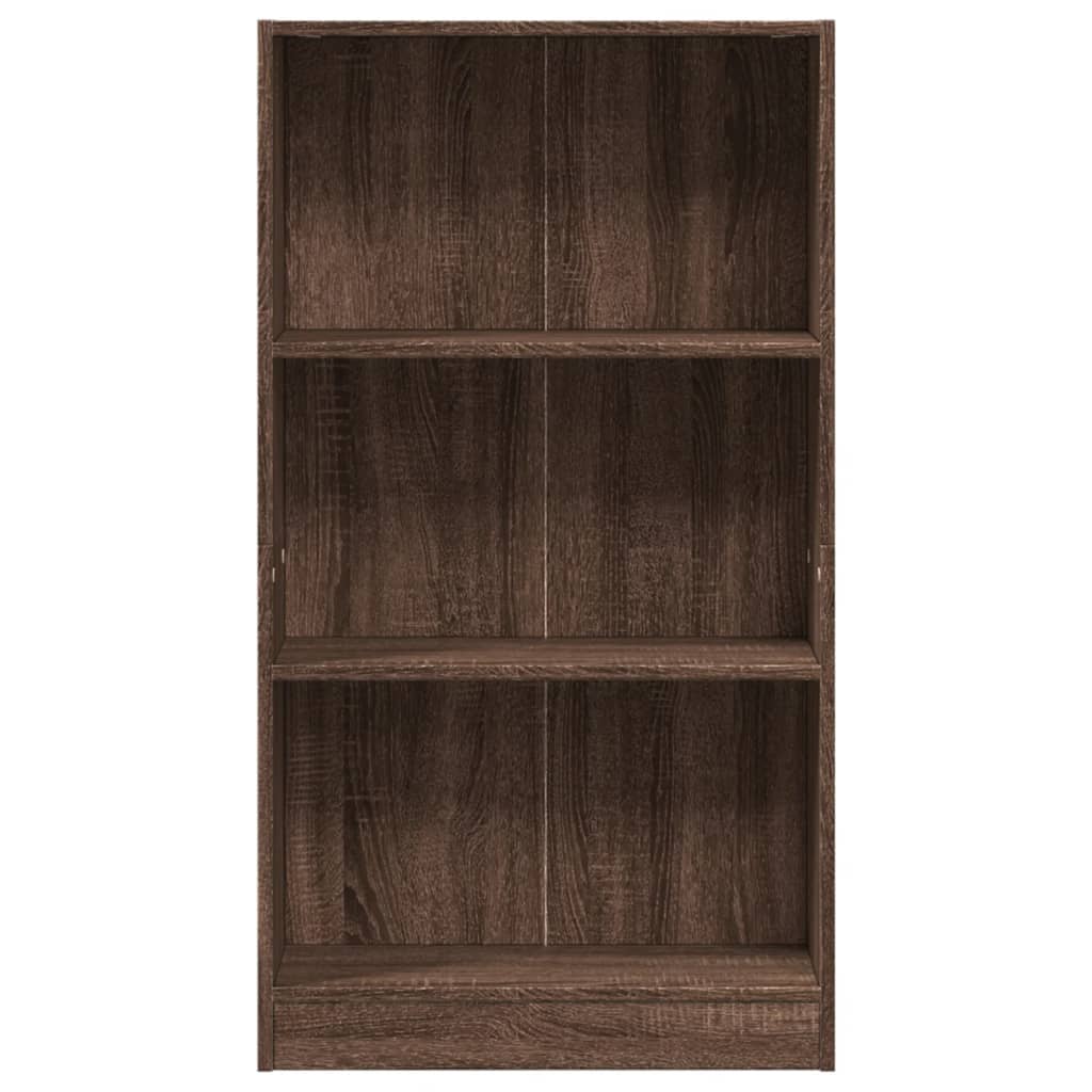 vidaXL Bibliotecă, stejar maro, 60x24x109 cm, lemn prelucrat vidaXL Bibliotecă, stejar maro, 60x24x109 cm, lemn prelucrat