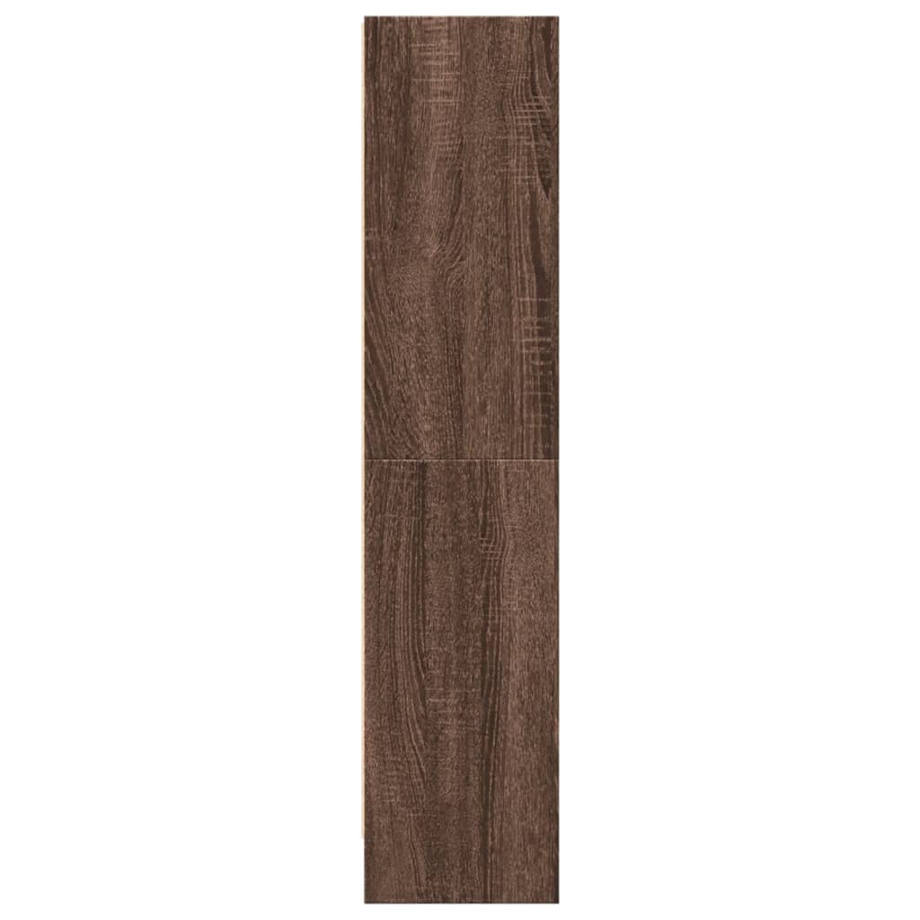 vidaXL Bibliotecă, stejar maro, 60x24x109 cm, lemn prelucrat vidaXL Bibliotecă, stejar maro, 60x24x109 cm, lemn prelucrat