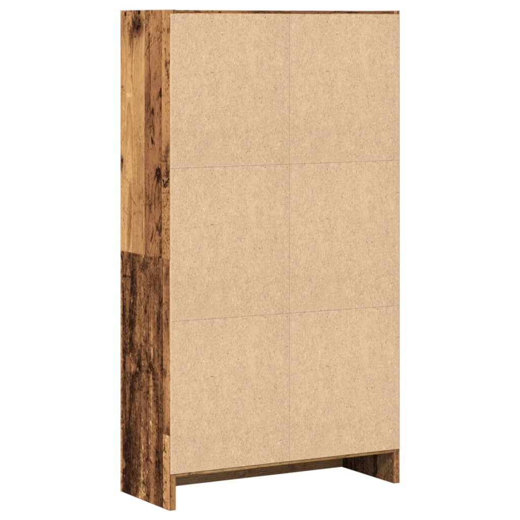 vidaXL Bibliotecă, lemn vechi, 60x24x109 cm, lemn prelucrat vidaXL Bibliotecă, lemn vechi, 60x24x109 cm, lemn prelucrat