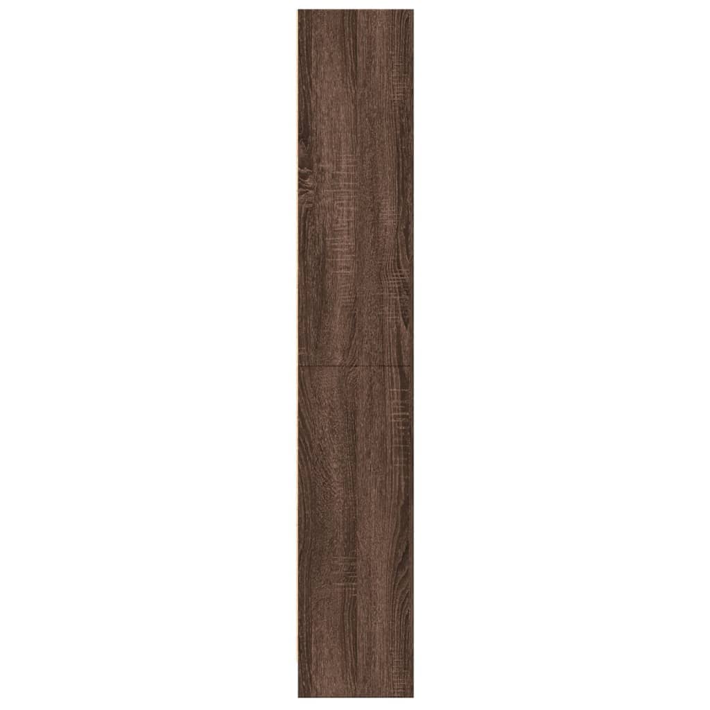 vidaXL Bibliotecă, stejar maro, 60x24x143 cm, lemn prelucrat vidaXL Bibliotecă, stejar maro, 60x24x143 cm, lemn prelucrat
