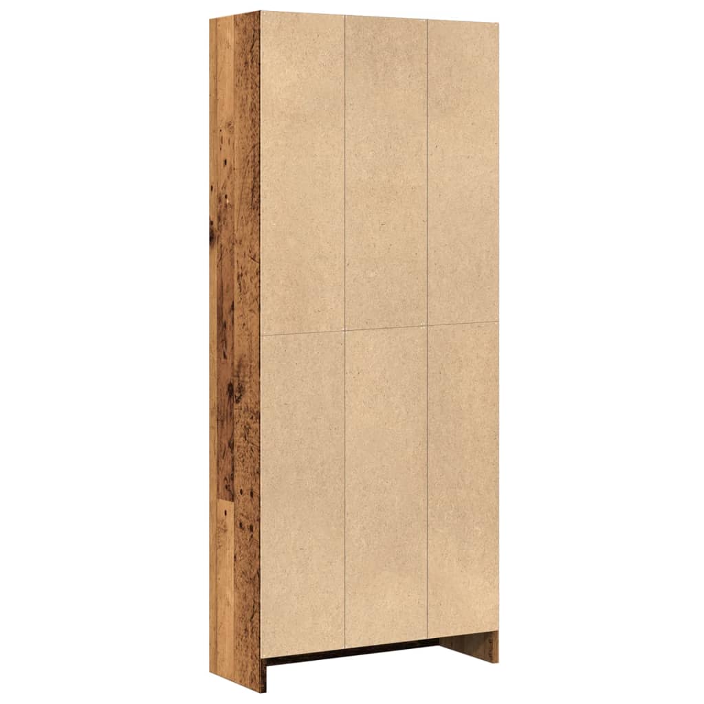vidaXL Bibliotecă, lemn vechi, 60x24x143 cm, lemn prelucrat vidaXL Bibliotecă, lemn vechi, 60x24x143 cm, lemn prelucrat