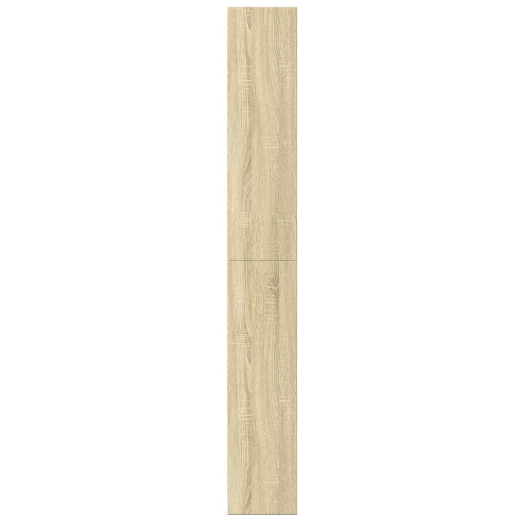 vidaXL Bibliotecă, stejar sonoma, 60x24x176 cm, lemn prelucrat vidaXL Bibliotecă, stejar sonoma, 60x24x176 cm, lemn prelucrat
