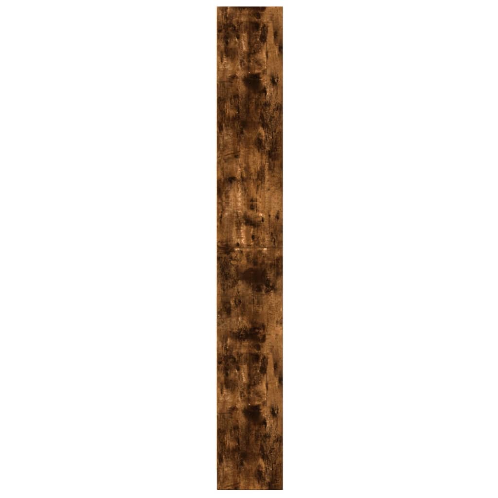vidaXL Bibliotecă, stejar fumuriu, 60x24x176 cm, lemn prelucrat vidaXL Bibliotecă, stejar fumuriu, 60x24x176 cm, lemn prelucrat