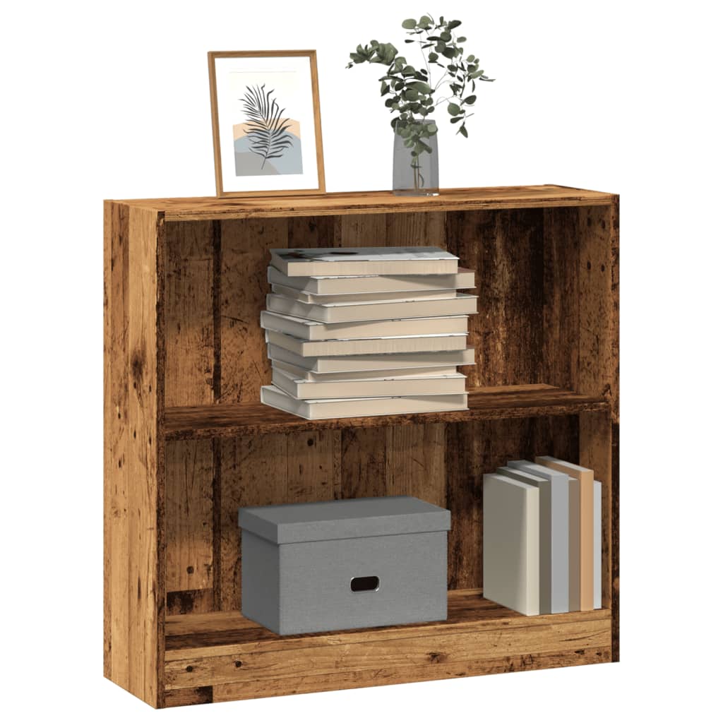 vidaXL Bibliotecă, lemn vechi, 80x24x76 cm, lemn prelucrat vidaXL Bibliotecă, lemn vechi, 80x24x76 cm, lemn prelucrat