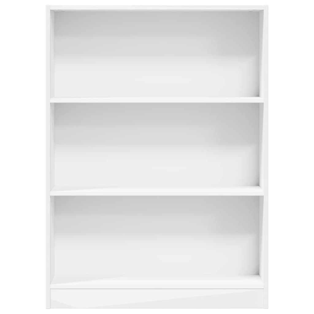 vidaXL Bibliotecă, alb, 80x24x109 cm, lemn prelucrat vidaXL Bibliotecă, alb, 80x24x109 cm, lemn prelucrat