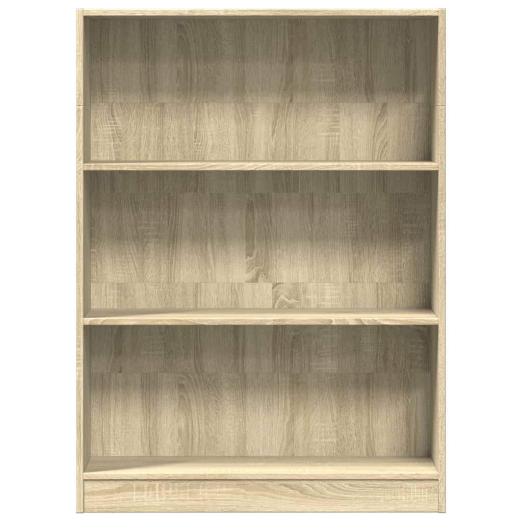 vidaXL Bibliotecă, stejar sonoma, 80x24x109 cm, lemn prelucrat vidaXL Bibliotecă, stejar sonoma, 80x24x109 cm, lemn prelucrat