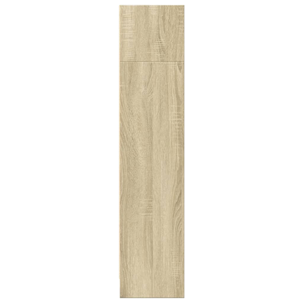 vidaXL Bibliotecă, stejar sonoma, 80x24x109 cm, lemn prelucrat vidaXL Bibliotecă, stejar sonoma, 80x24x109 cm, lemn prelucrat
