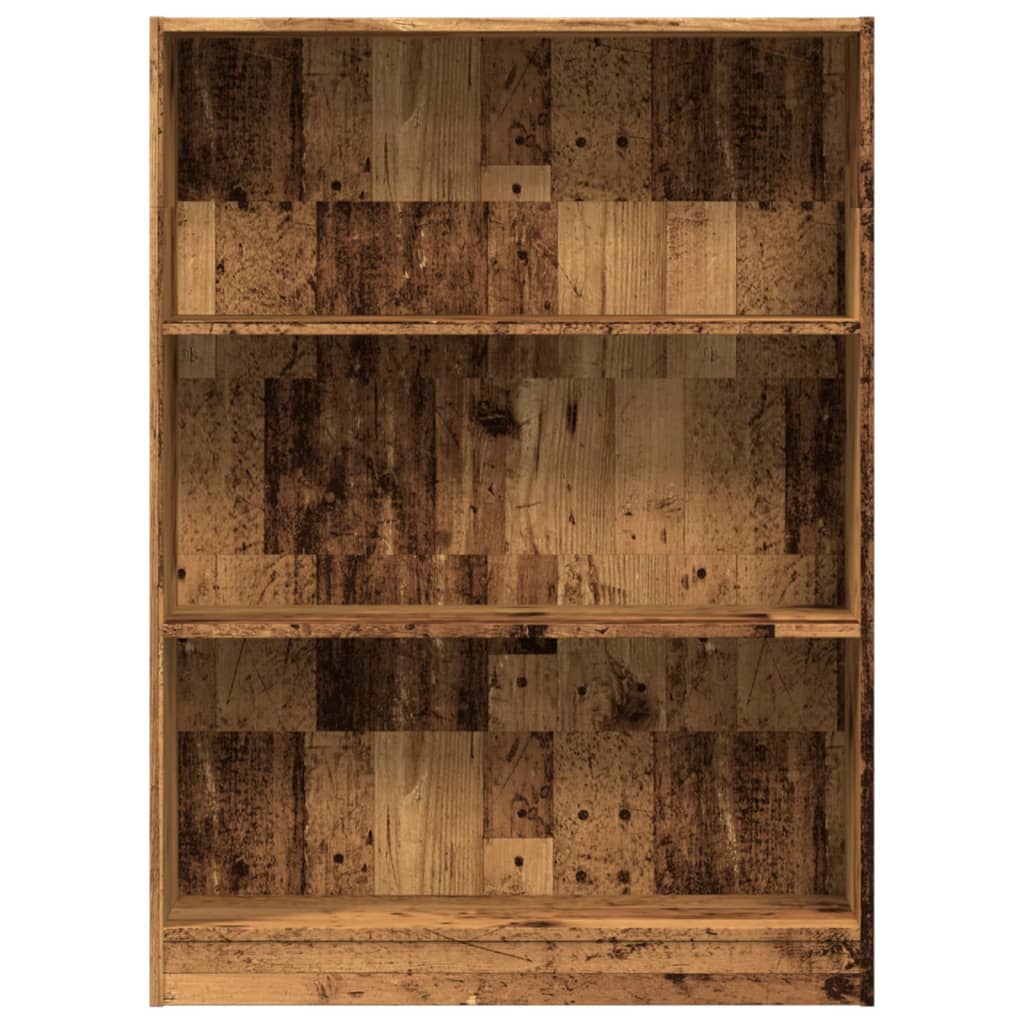 vidaXL Bibliotecă, lemn vechi, 80x24x109 cm, lemn prelucrat vidaXL Bibliotecă, lemn vechi, 80x24x109 cm, lemn prelucrat