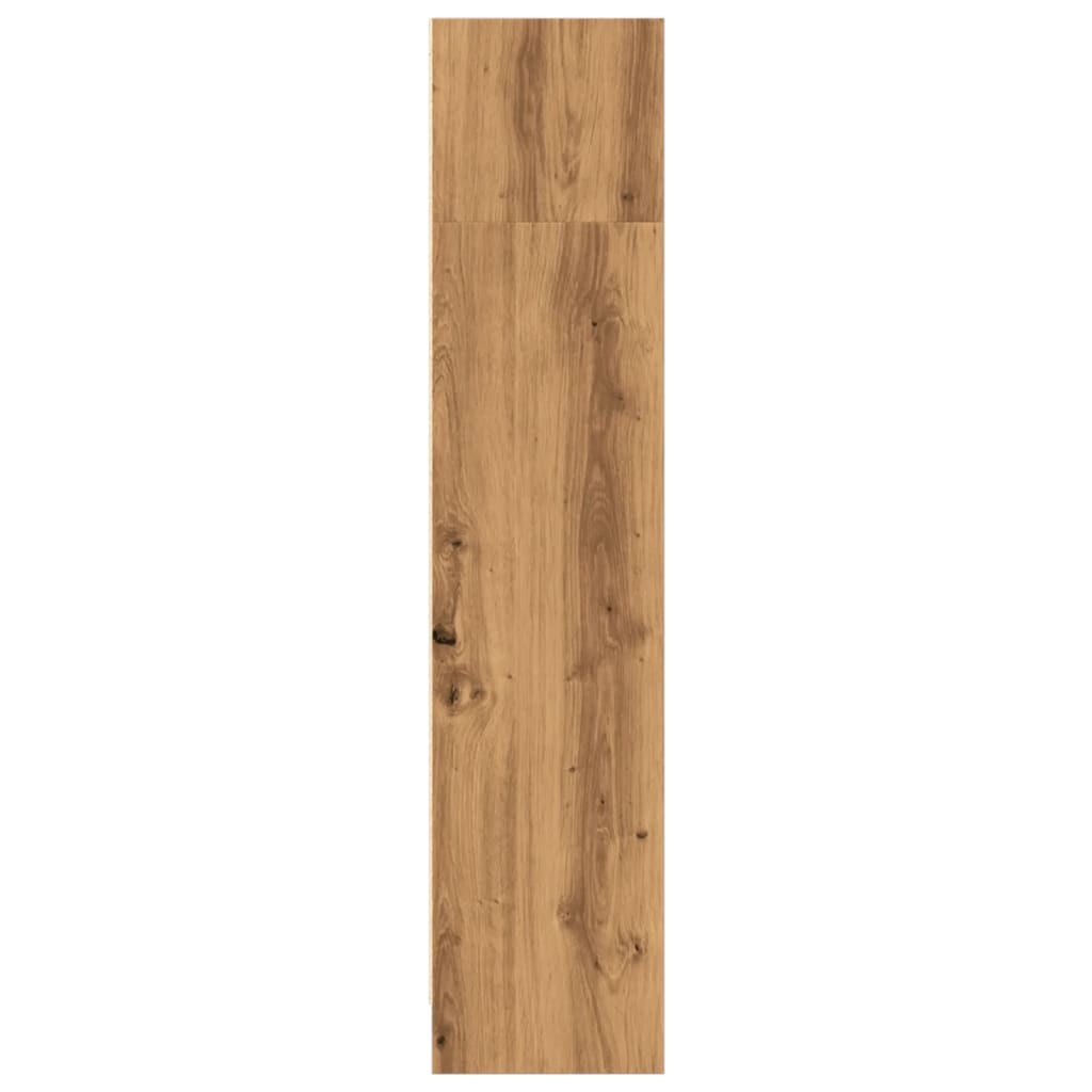 vidaXL Bibliotecă, stejar artizanal, 80x24x109 cm, lemn prelucrat vidaXL Bibliotecă, stejar artizanal, 80x24x109 cm, lemn prelucrat